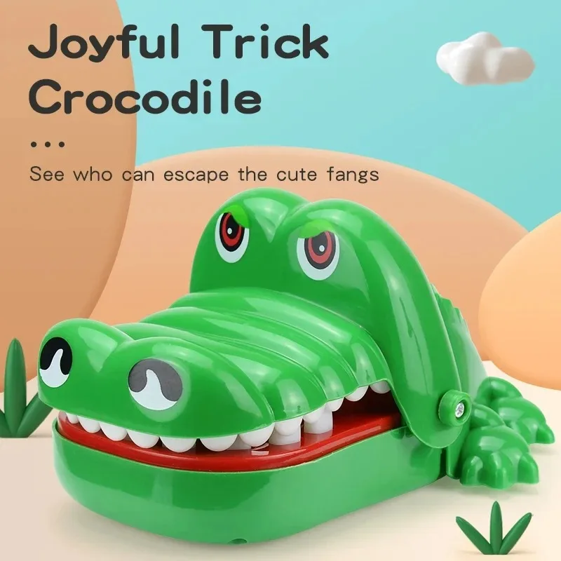 Party Games Classic - Bite Finger Crocodile Pinch Toy Classic