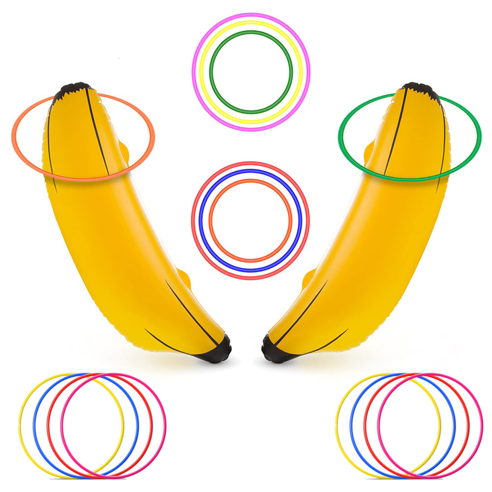 Party Games Bachelorette - 60cm Inflatable PVC Banana Ferrule Ring