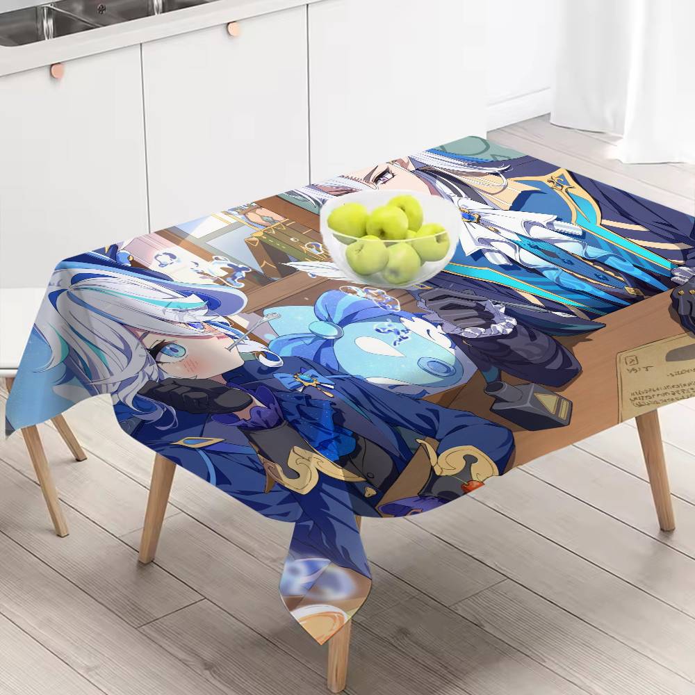 Party Games Download - Pop Games Genshin Impact Tablecloth Patchwork