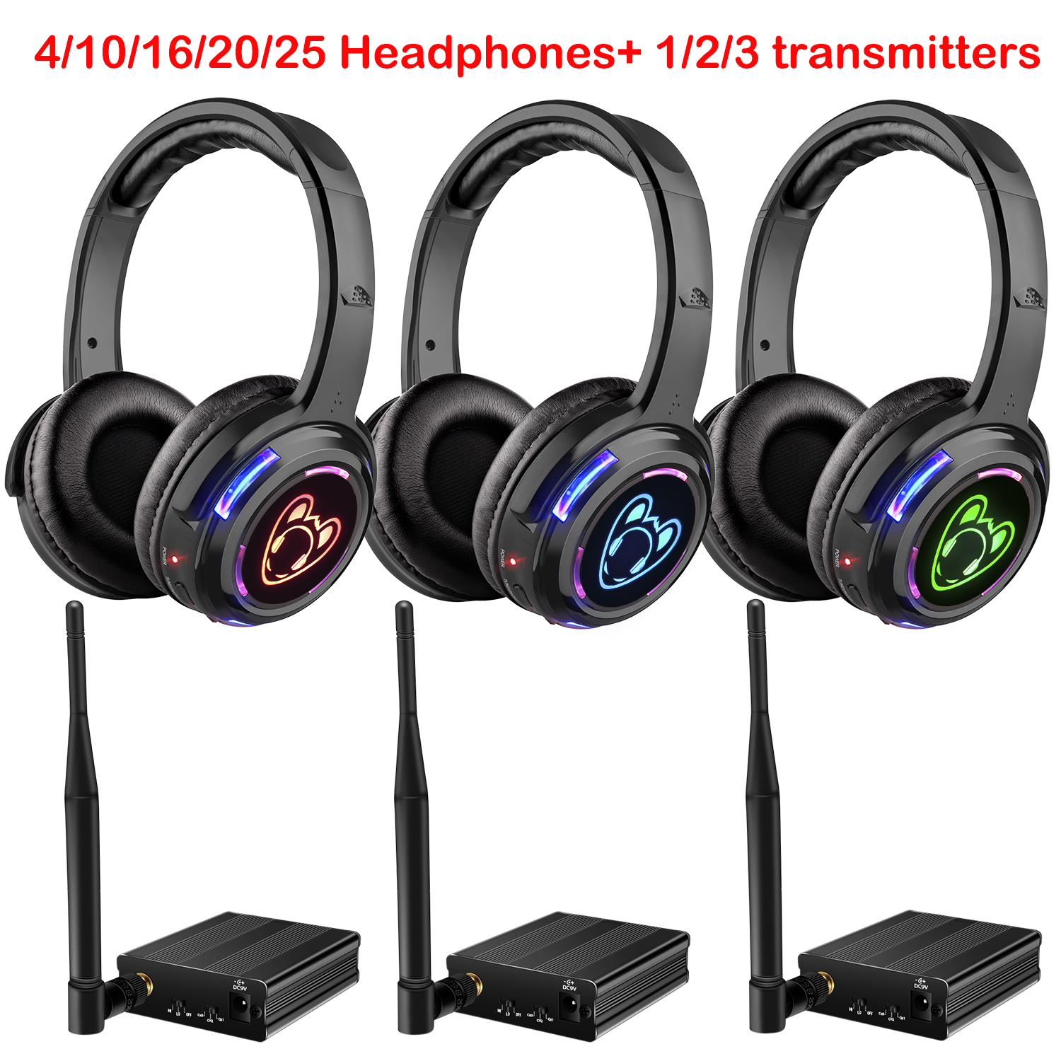 Party Games Mobile - Silent Disco Headphone System With 500M