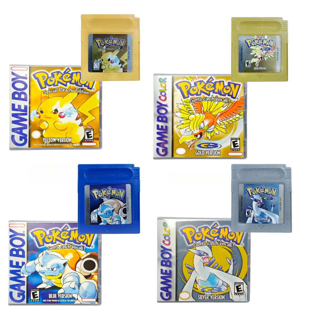 Party Games Classic - 7 Styles Classic Pokemon GBC Game