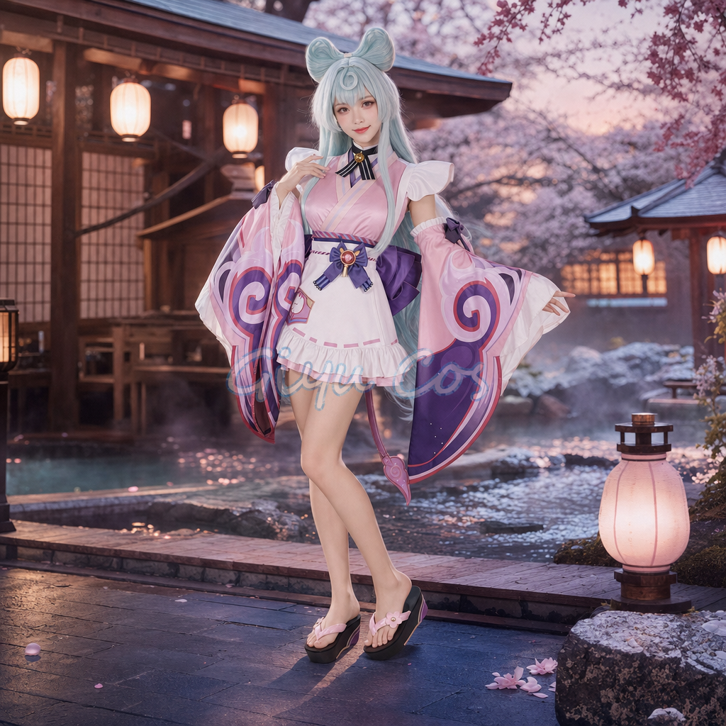 Party Games Carnival - Genshin Impact Yumemizuki Mizuki Cosplay Costume