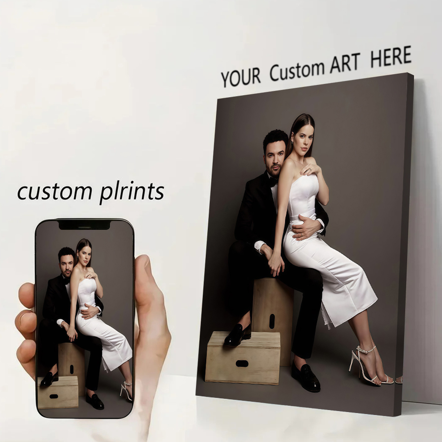 Custom Print Canvas Poster Ani - Party Games Birthday ulasan dan harga