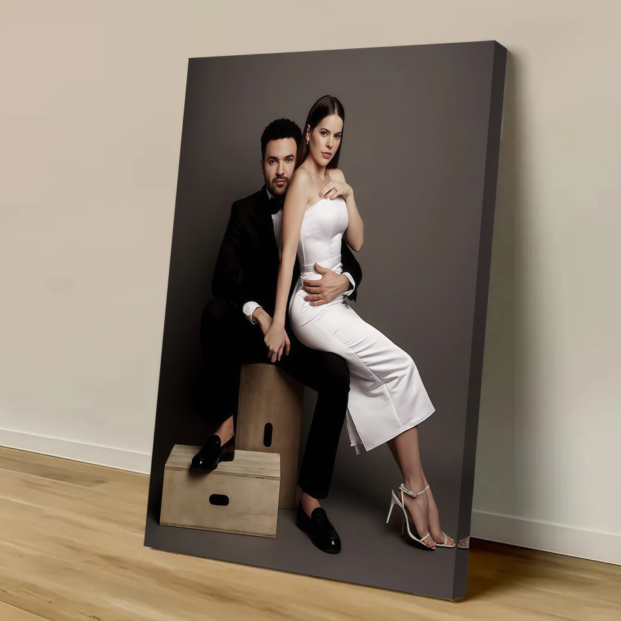 Custom Print Canvas Poster Ani - Party Games Birthday ulasan dan harga