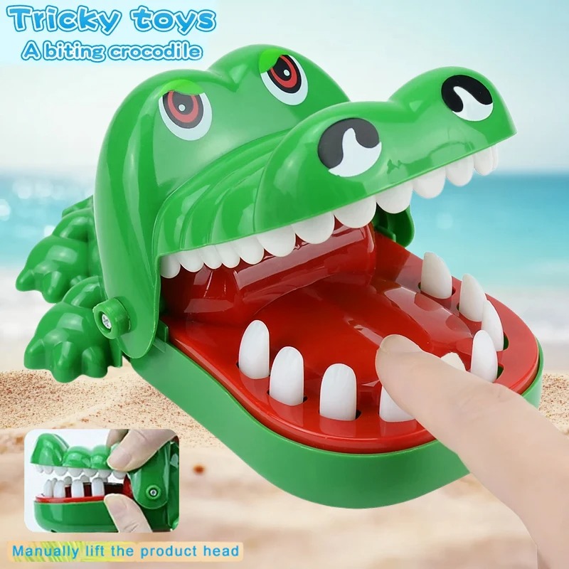 Bite Finger Crocodile Pinch To - Party Games Classic ulasan dan harga