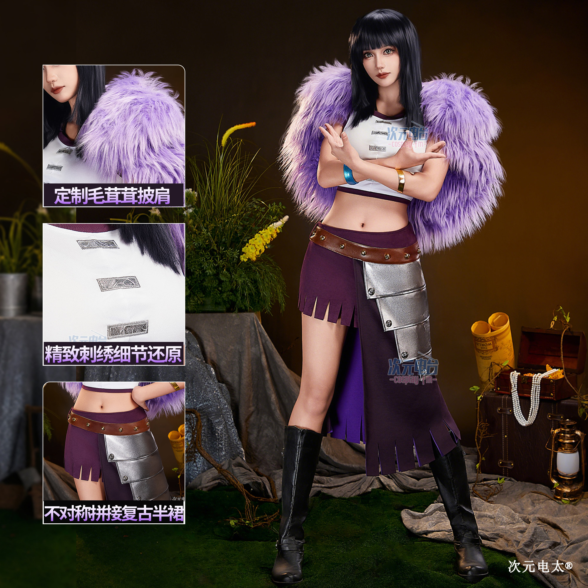 Anime Nico Robin Cosplay Costu - Party Games Groups ulasan dan harga