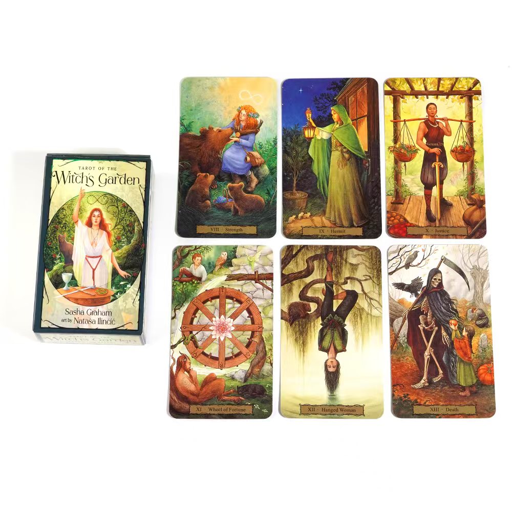 Witch's Garden Tarot Decks Hig - Party Games Entertainer ulasan dan harga