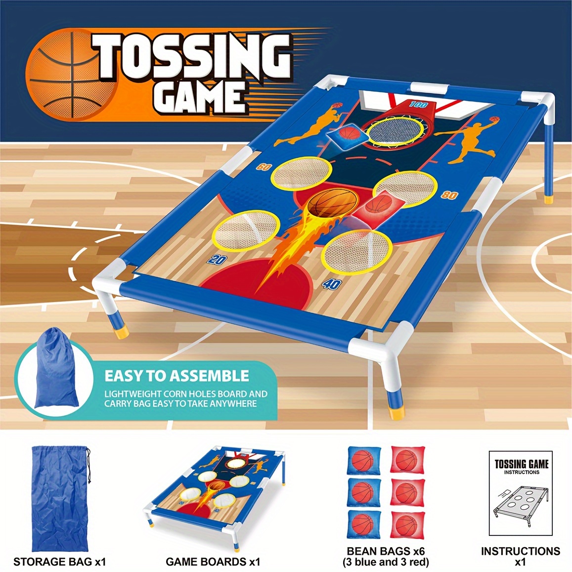Sandbag Throwing Game, Portabl - Limbo Game Set ulasan dan harga