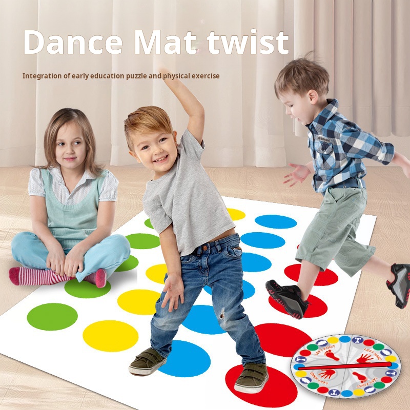 Family Party Game Twister Game - Party Games Indoor For 6 12 Year Olds ulasan dan harga
