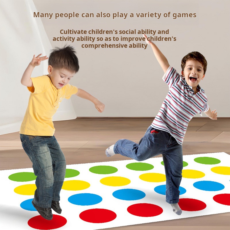 Family Party Game Twister Game - Party Games Indoor For 6 12 Year Olds ulasan dan harga