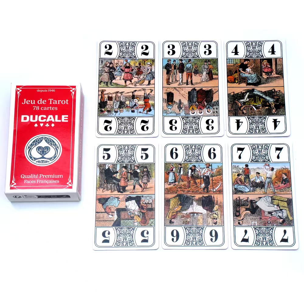 Français Jeu de Tarot 78 Cards - Party Games Entertainer ulasan dan harga
