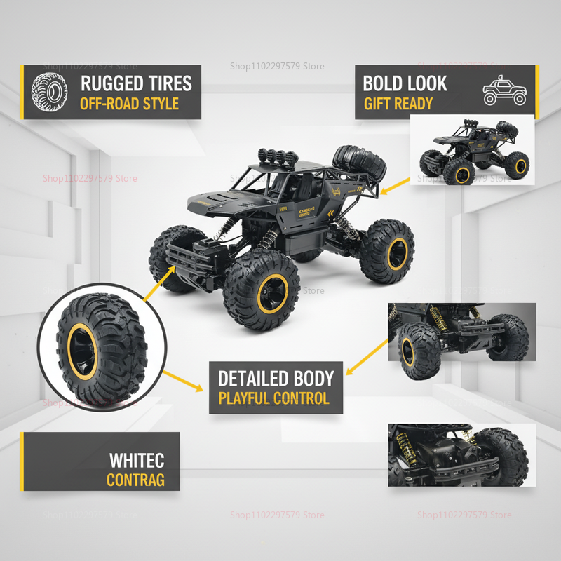 1:12 Scale All Terrain RC Cars - Party Games Indoor For 6 12 Year Olds ulasan dan harga