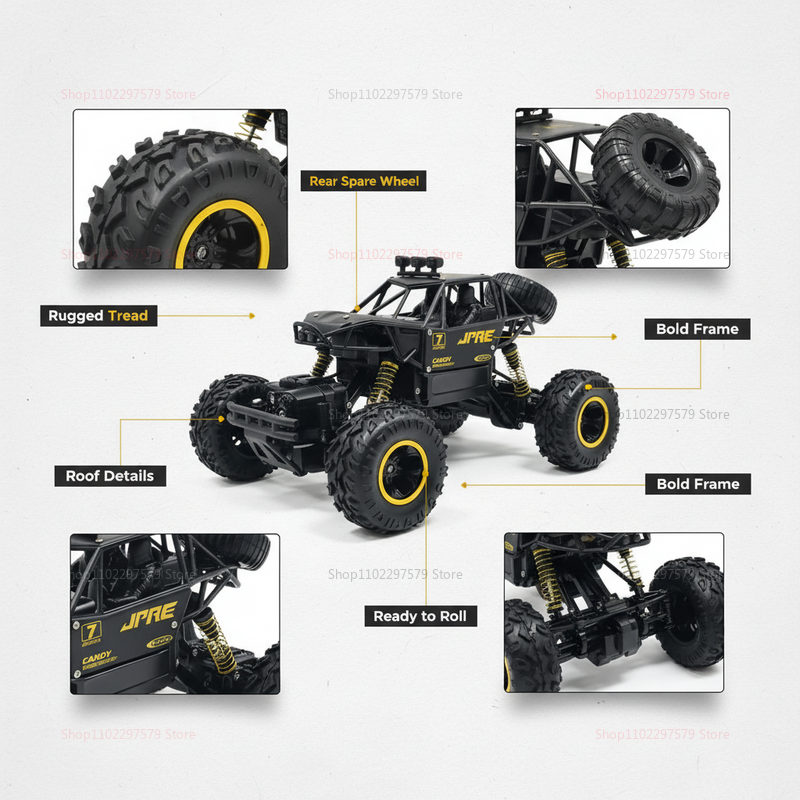 1:12 Scale All Terrain RC Cars - Party Games Indoor For 6 12 Year Olds ulasan dan harga