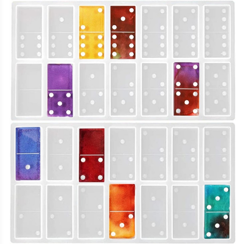 DIY Handmade Resin Domino Sili - Limbo Game Set ulasan dan harga