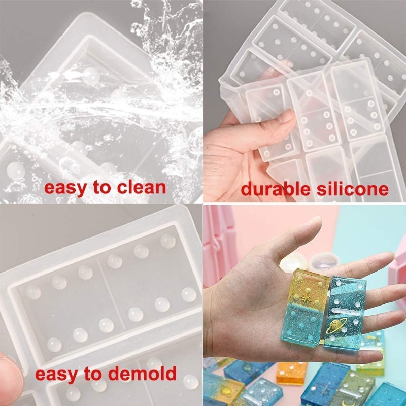 DIY Handmade Resin Domino Sili - Limbo Game Set ulasan dan harga