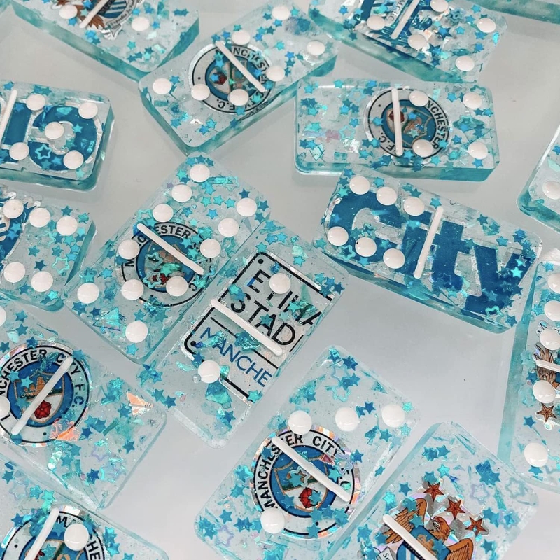 DIY Handmade Resin Domino Sili - Limbo Game Set ulasan dan harga