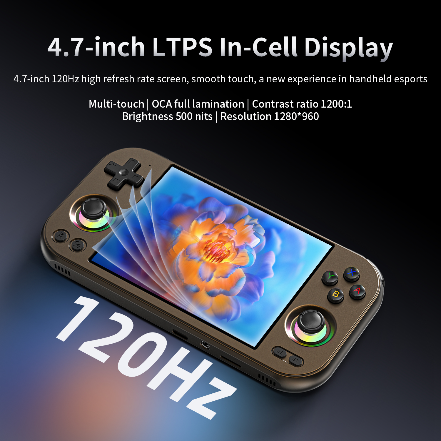 ANBERNIC RG 477M Retro Handhel - Party Games Download ulasan dan harga