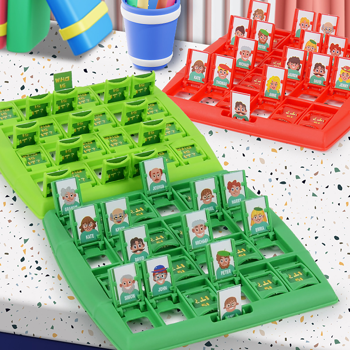 Family Guessing Board Game Who - Party Games Classic ulasan dan harga