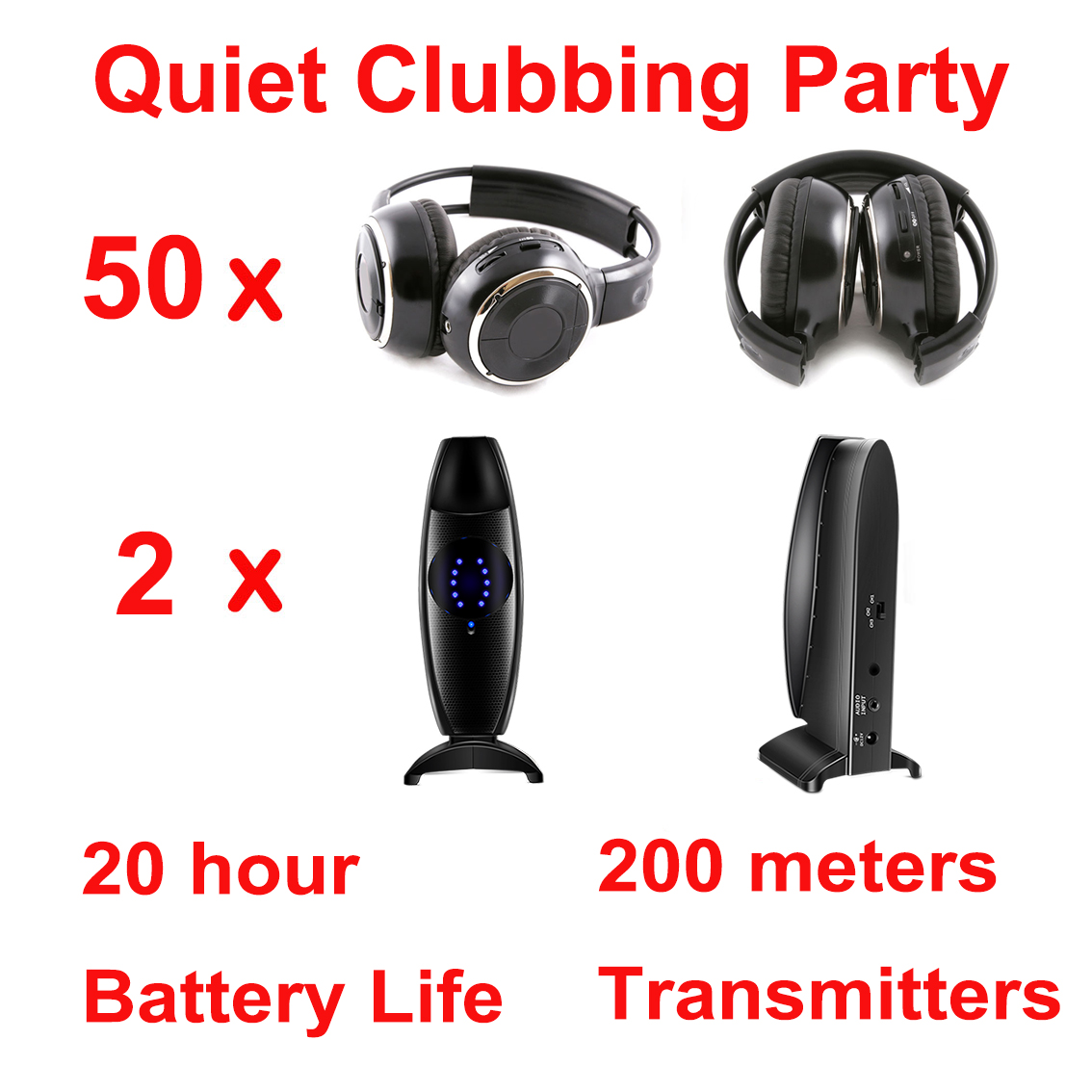 Silent Disco Complete System B - Party Games Mobile ulasan dan harga