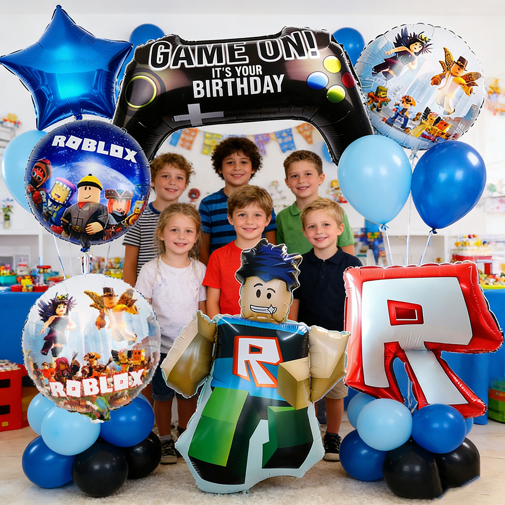 1/2/5pack Roblox Balloons Birt - Party Games In Roblox ulasan dan harga