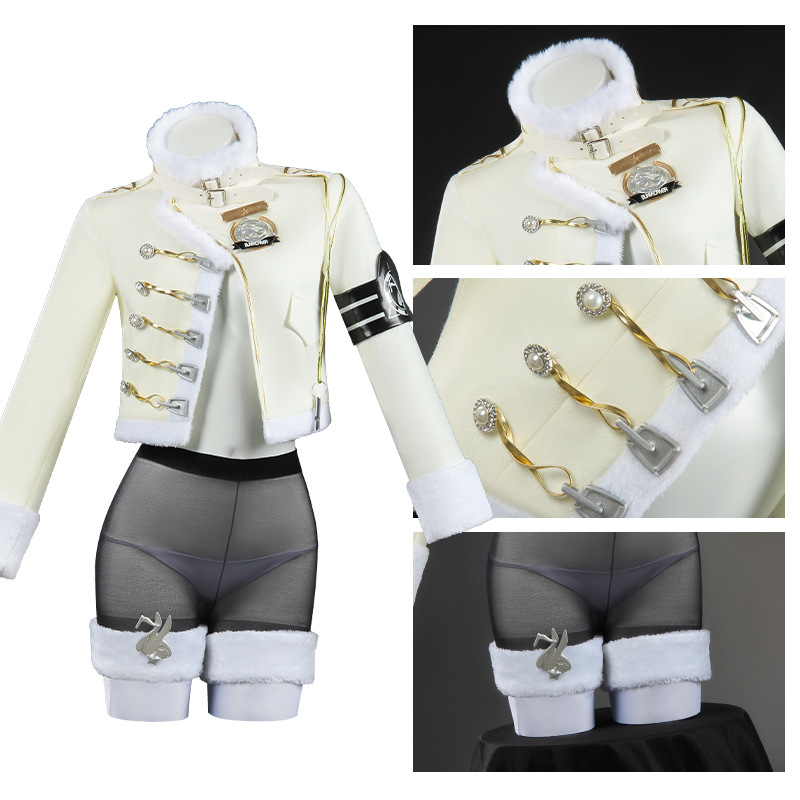 Anime Blanc Cosplay Costume Wi - Party Games Carnival ulasan dan harga