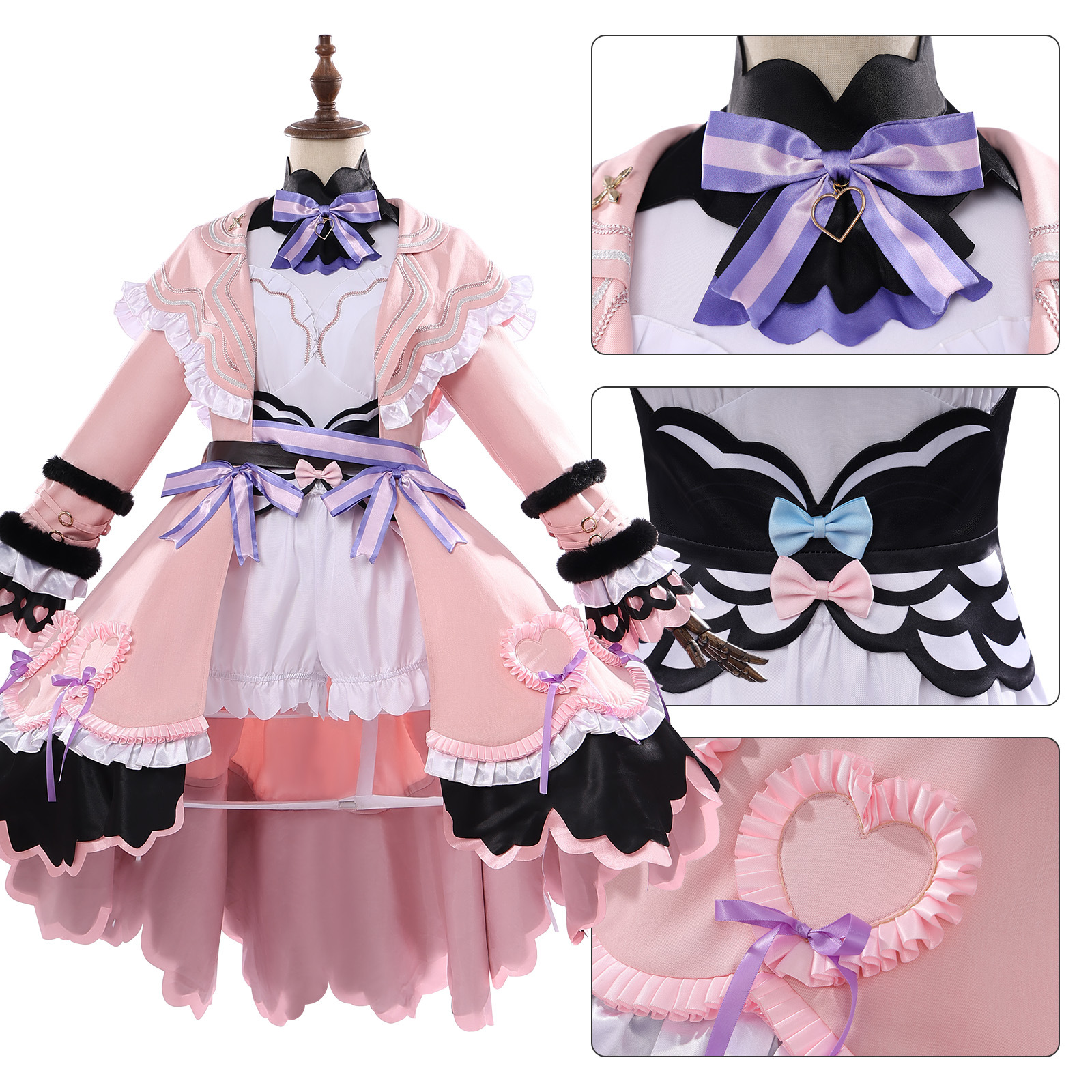 Eyjafjalla Witch Dress Cosplay - Party Games Carnival ulasan dan harga