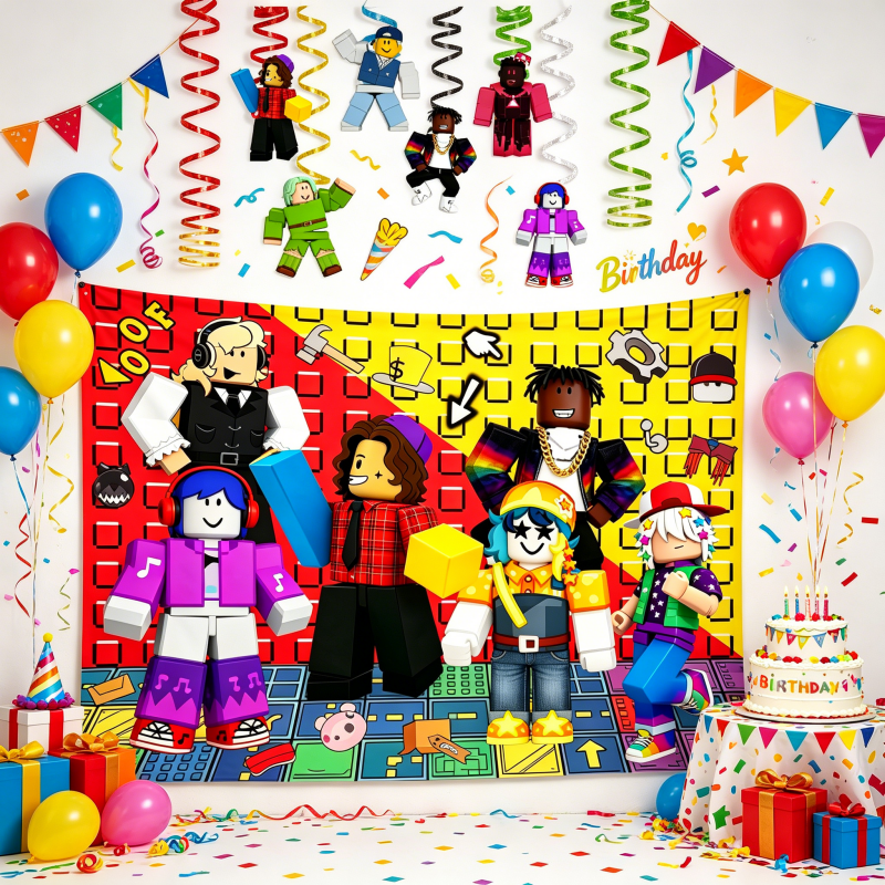 Roblox Game Theme Birthday Par - Party Games In Roblox ulasan dan harga