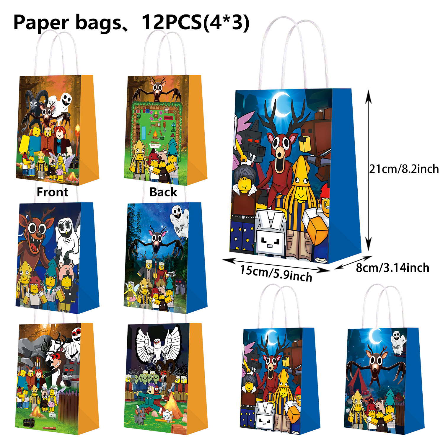 12/24/36pcs Roblox 99 Nights i - Party Games In Roblox ulasan dan harga