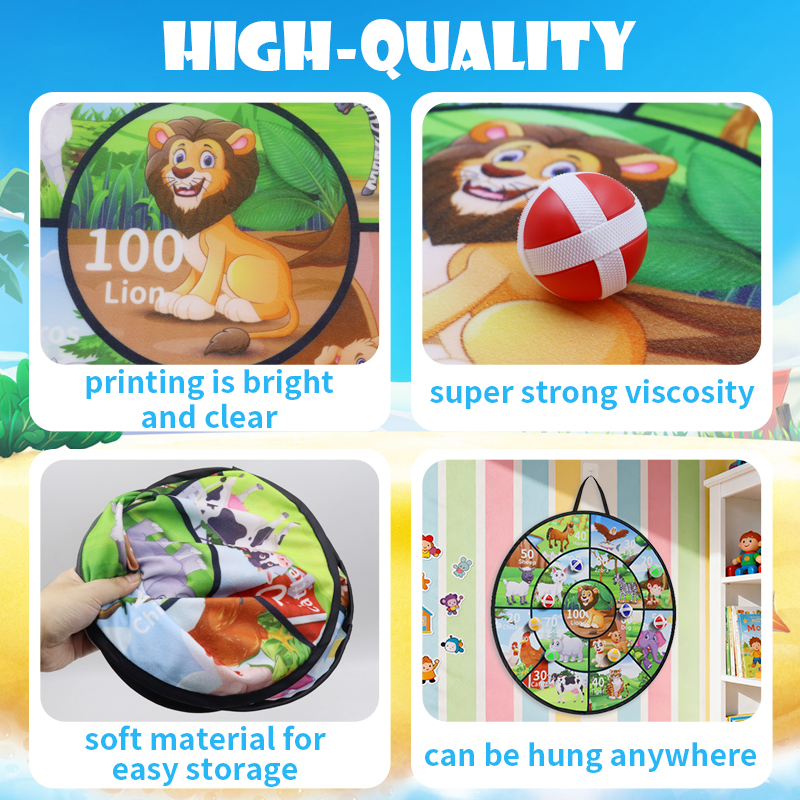 New Foldable Animal World Dart - Limbo Game Set ulasan dan harga