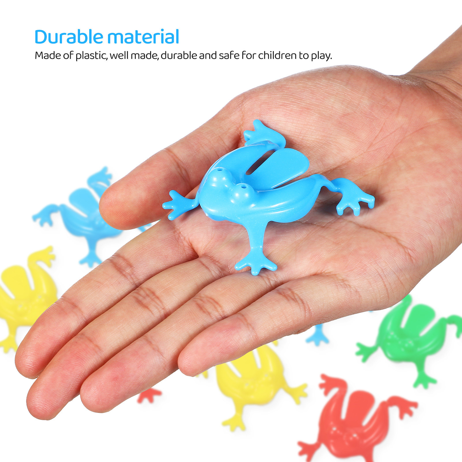 16Pcs Jumping Frogs Assorted C - Party Games Entertainer ulasan dan harga