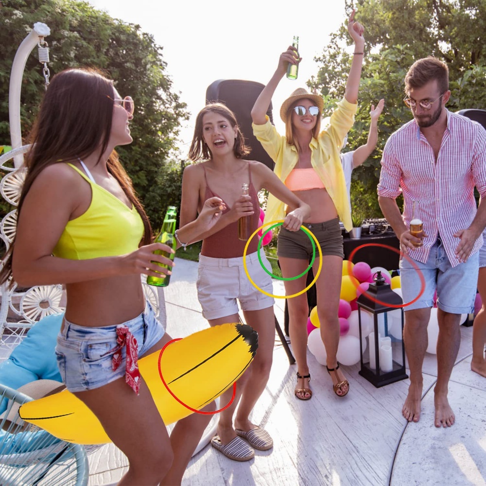 60cm Inflatable PVC Banana Fer - Party Games Bachelorette ulasan dan harga
