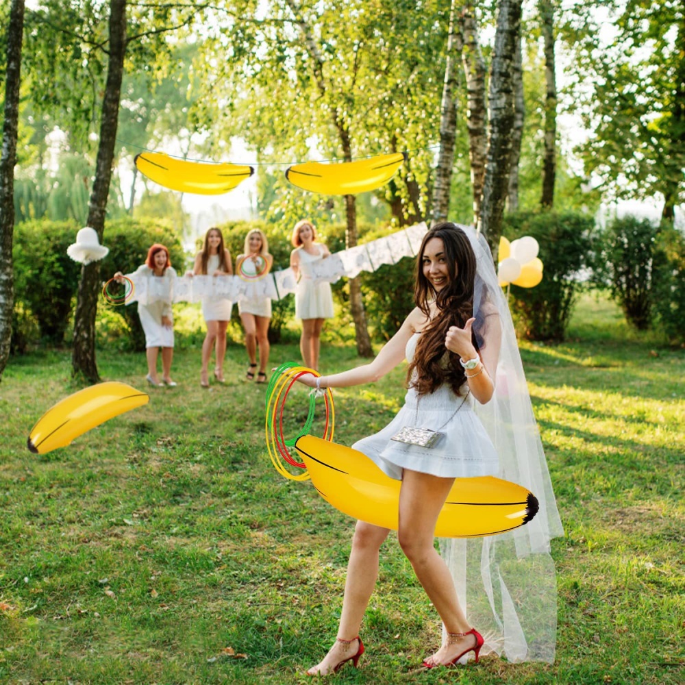 60cm Inflatable PVC Banana Fer - Party Games Bachelorette ulasan dan harga