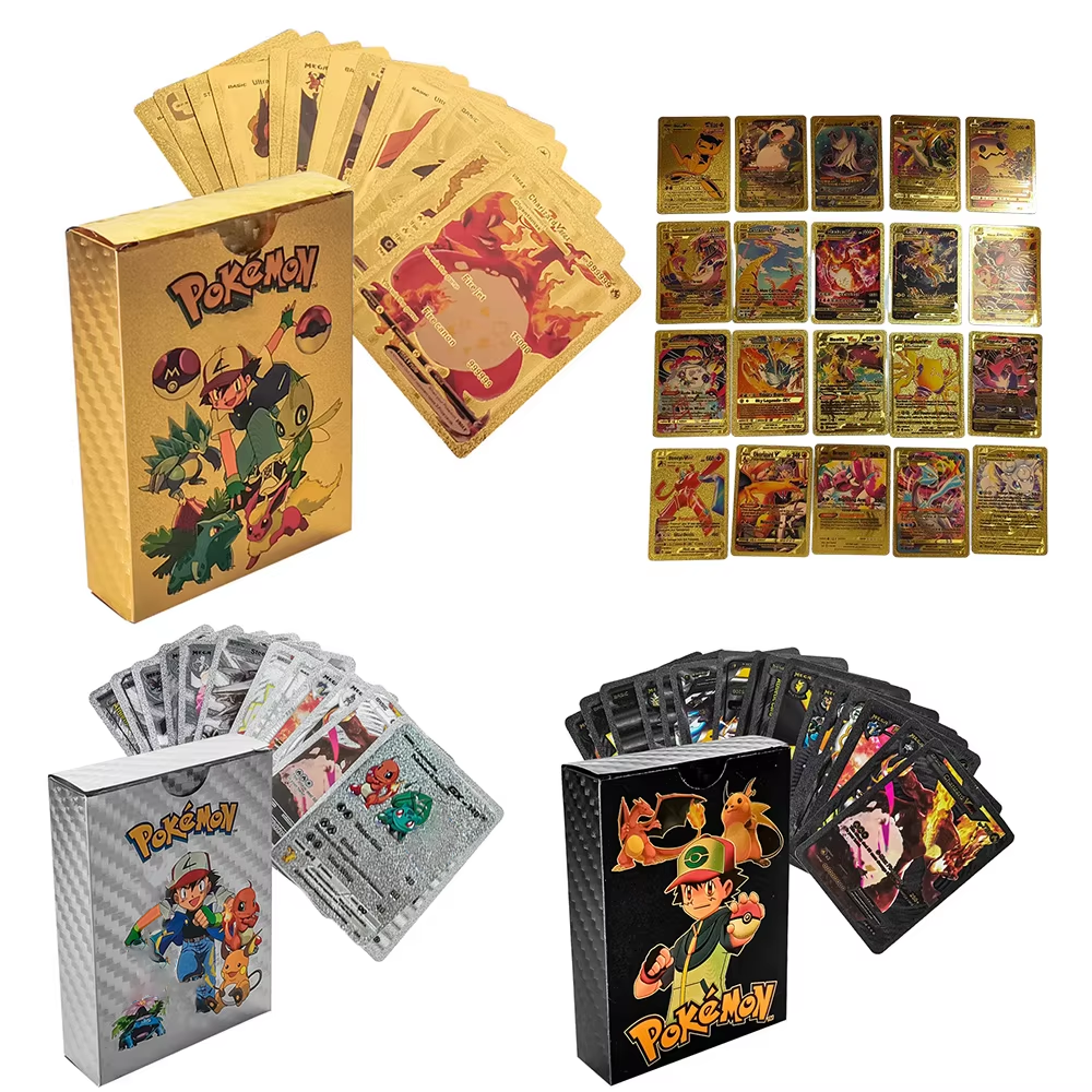55PCS Pokemon Cards Vmax GX Go - Party Games Board Game ulasan dan harga