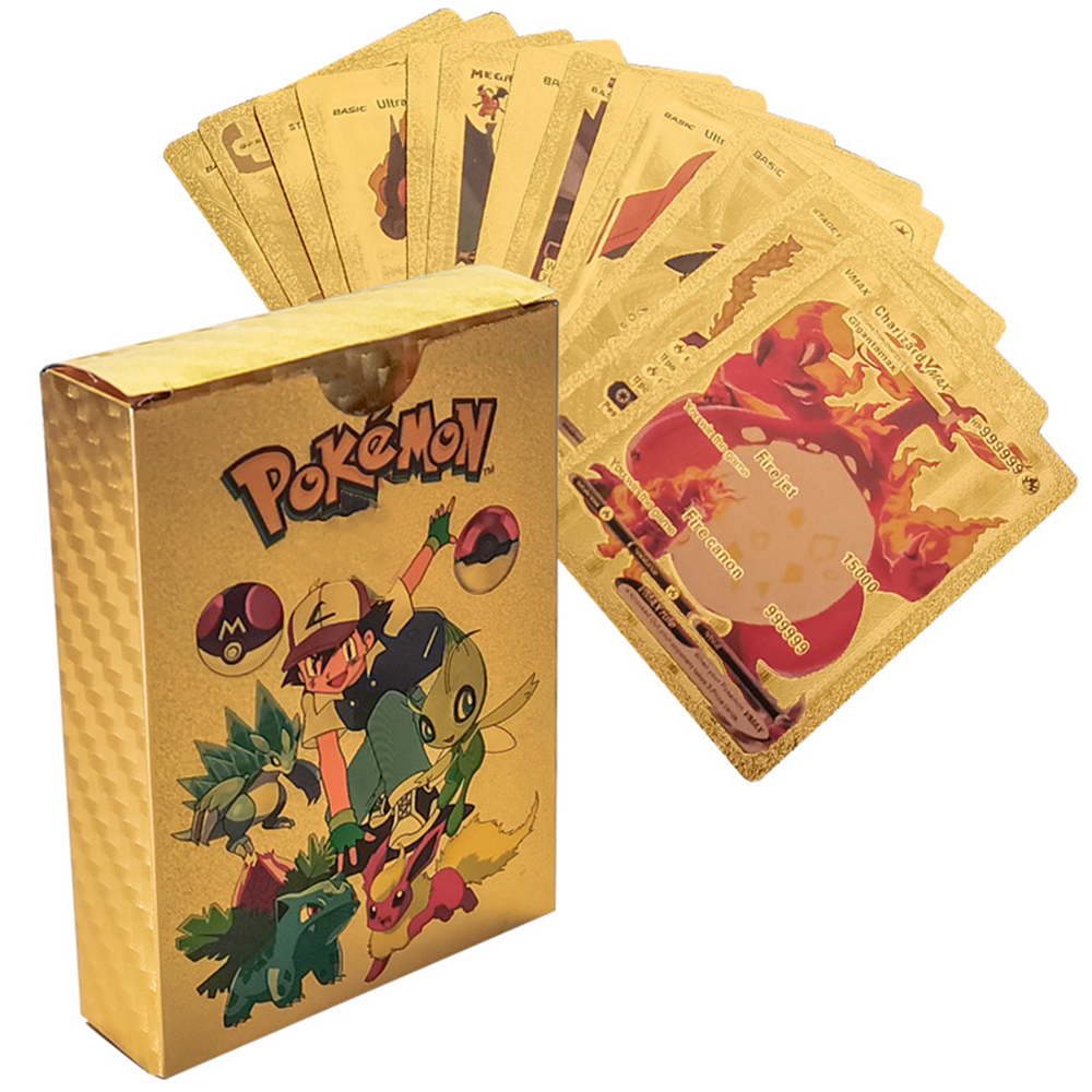 55PCS Pokemon Cards Vmax GX Go - Party Games Board Game ulasan dan harga