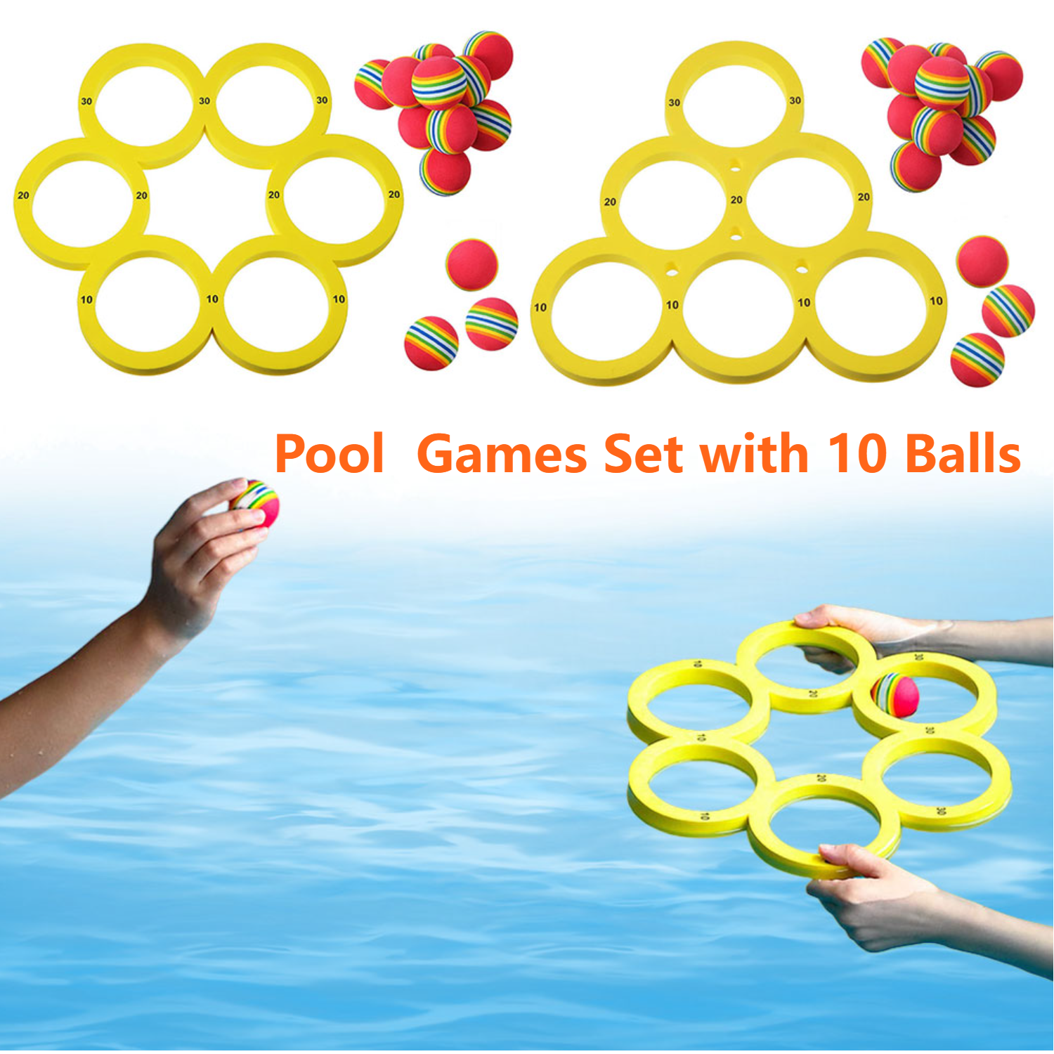 1set Fun Splash Water Sports F - Limbo Game Set ulasan dan harga