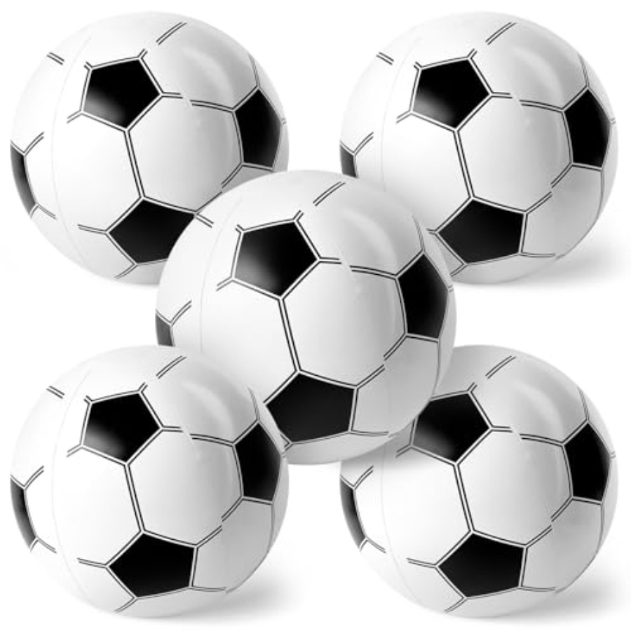 5PCS Inflatable Balls, 12 Inch - Party Games Summer ulasan dan harga