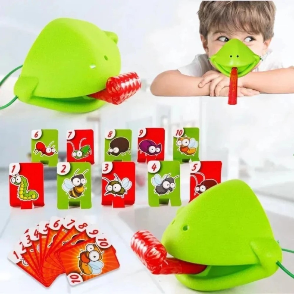 Frog Lizard Mask Wagging Tongu - Party Games Board Game ulasan dan harga