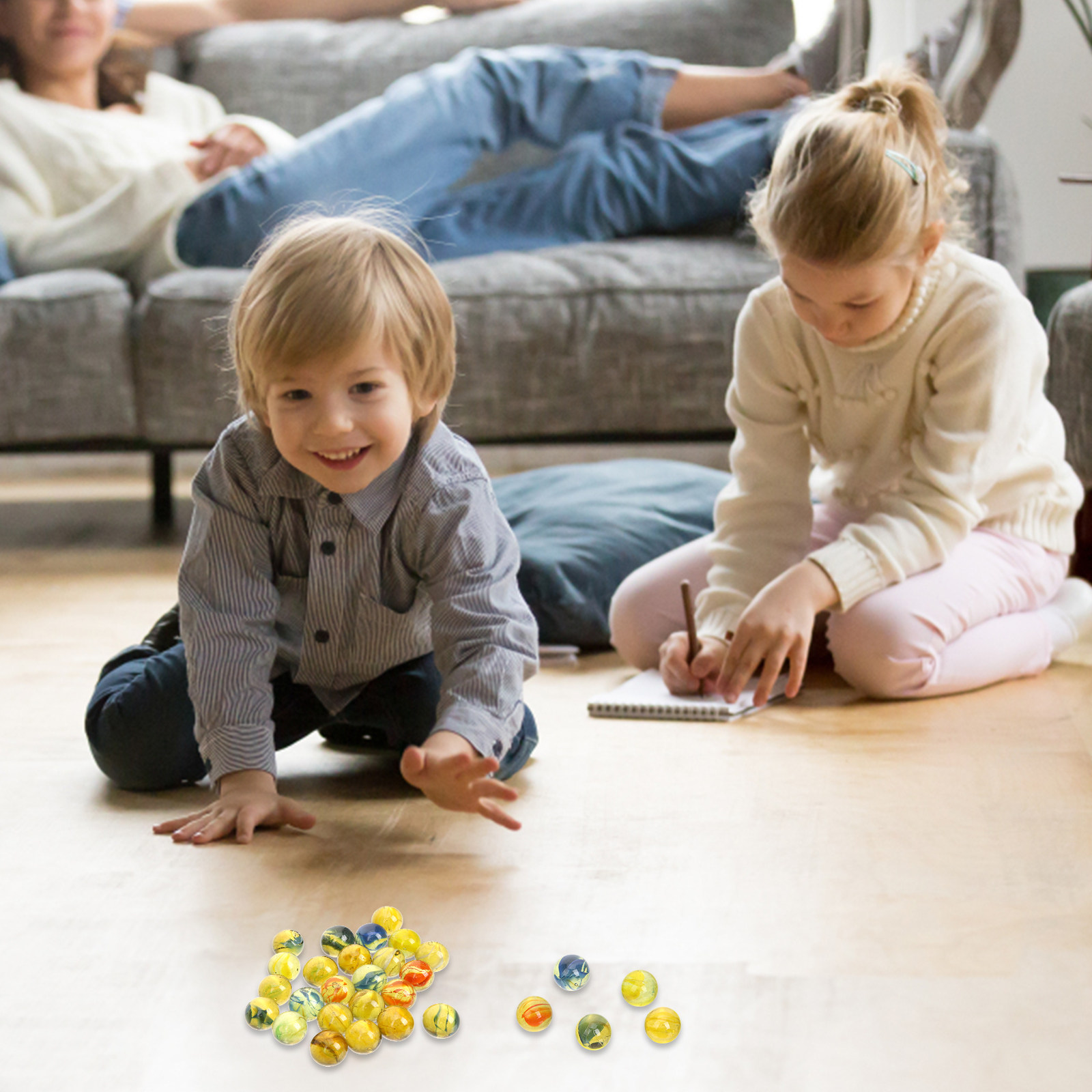 Vintage Glass Marbles Replacem - Party Games Entertainer ulasan dan harga
