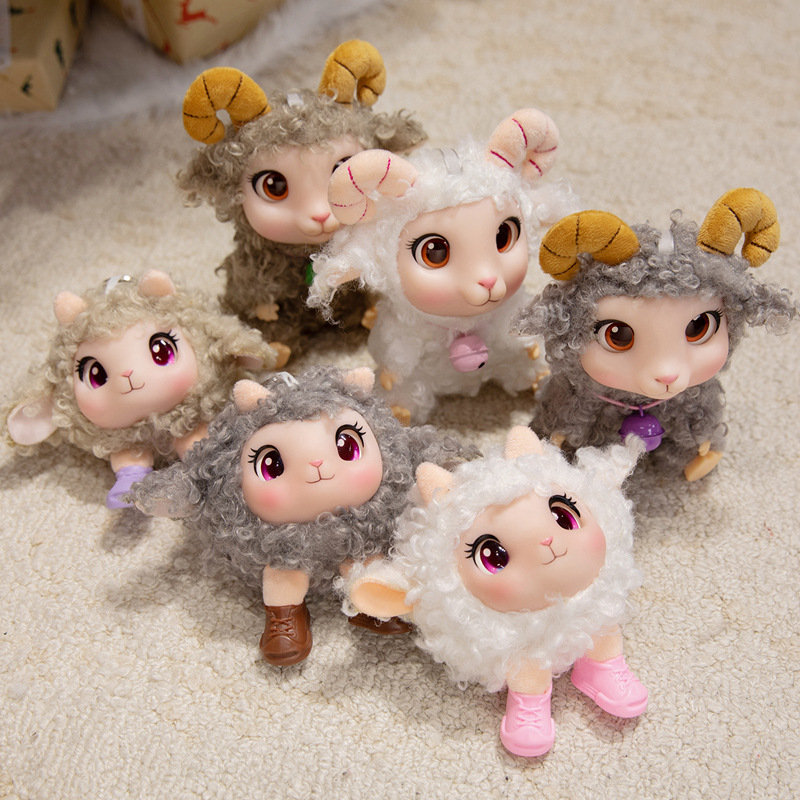 Kawaii Lamb Plush Toy Soft Vin - Party Games Birthday ulasan dan harga