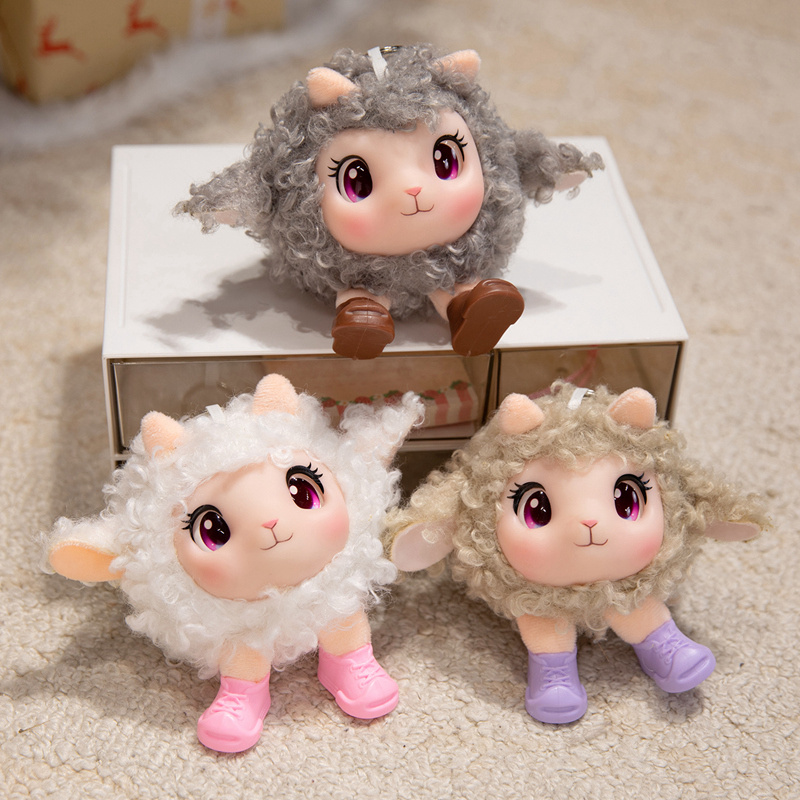 Kawaii Lamb Plush Toy Soft Vin - Party Games Birthday ulasan dan harga