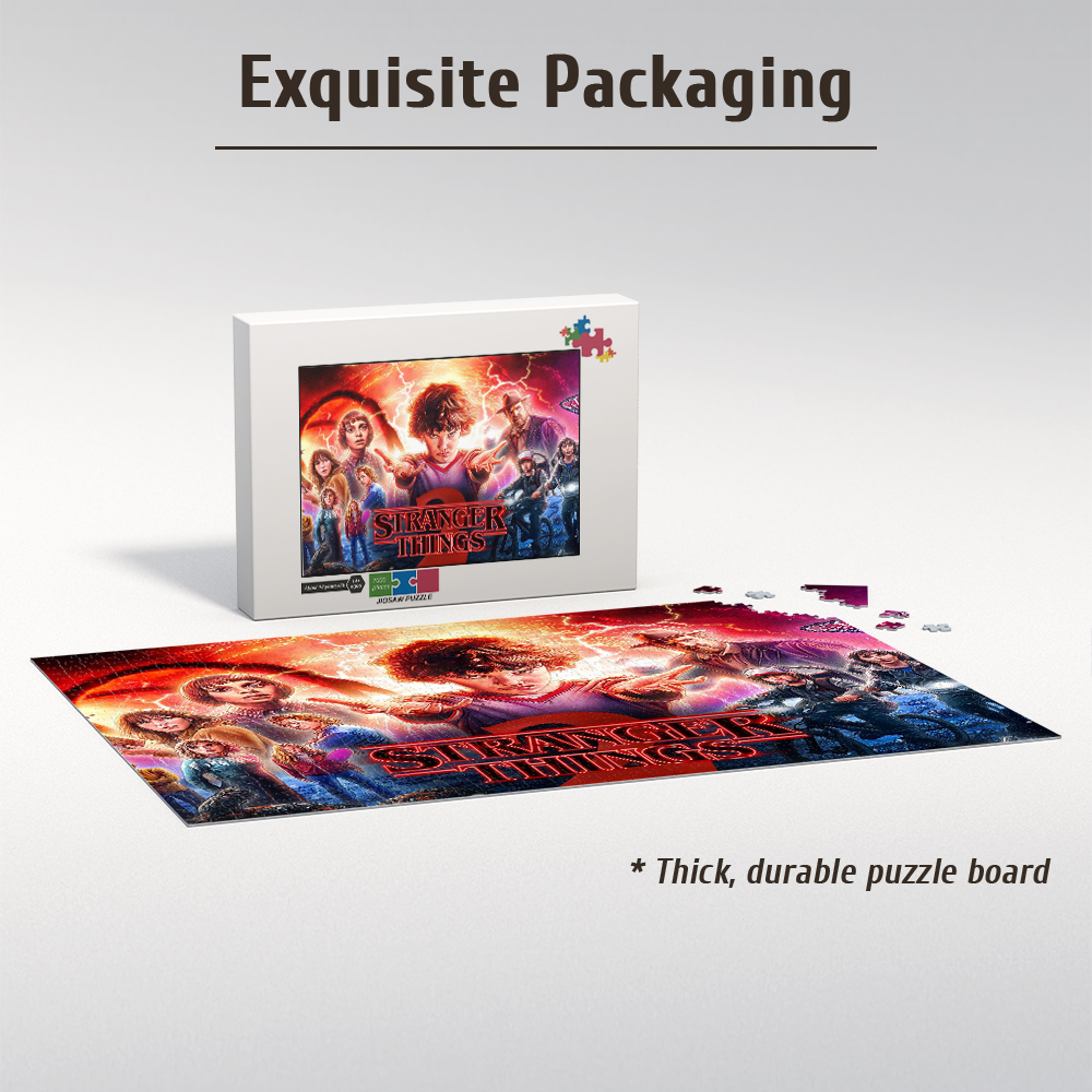 Stranger Things Jigsaw Puzzle  - Party Games Board Game ulasan dan harga