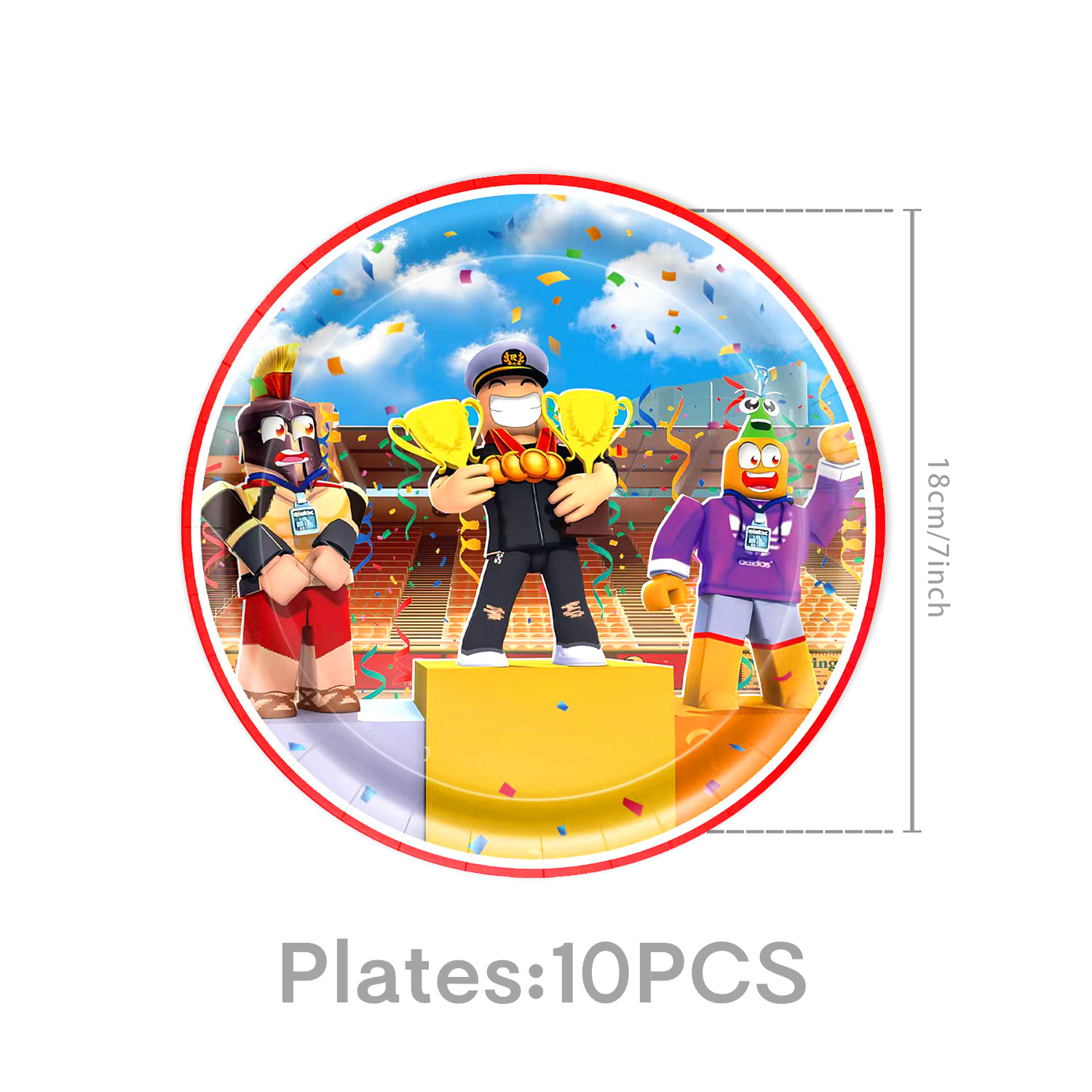 Roblox Birthday Party Decor Se - Party Games In Roblox ulasan dan harga