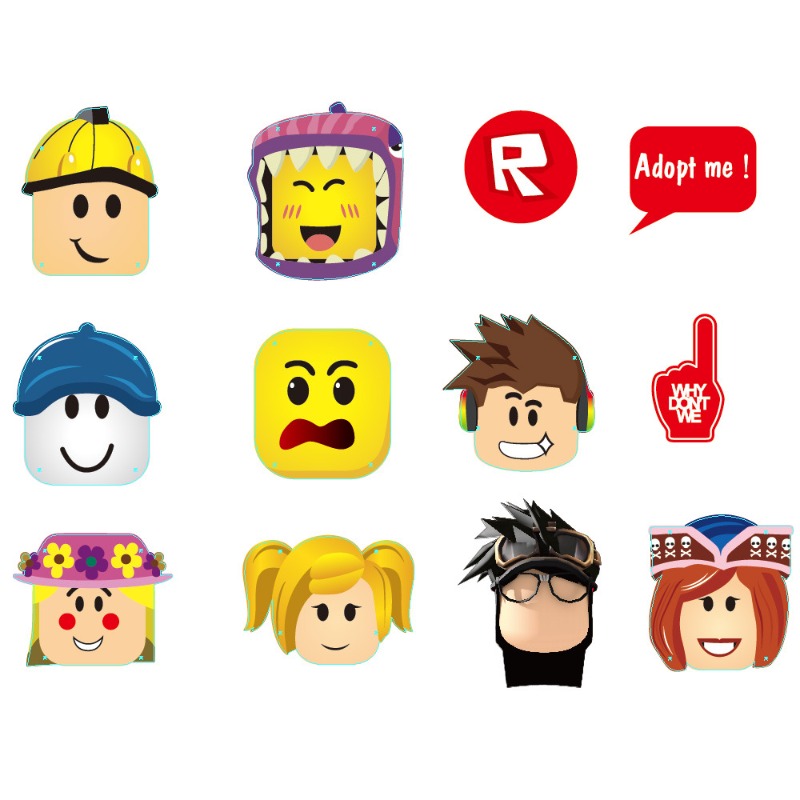 12pcs Roblox Game Themed Party - Party Games In Roblox ulasan dan harga