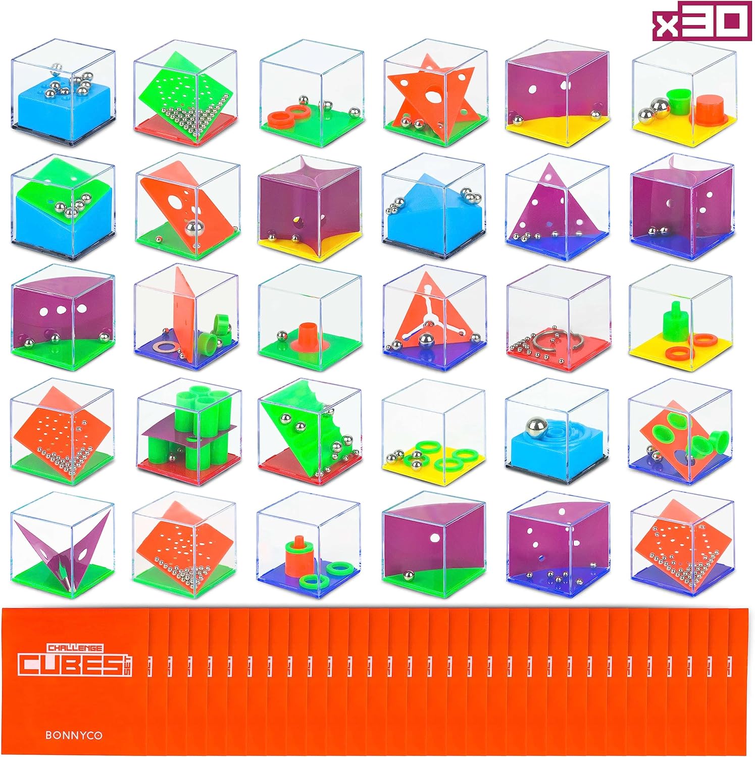Brain Teaser Puzzles Cubes Pac - Party Games Birthday ulasan dan harga
