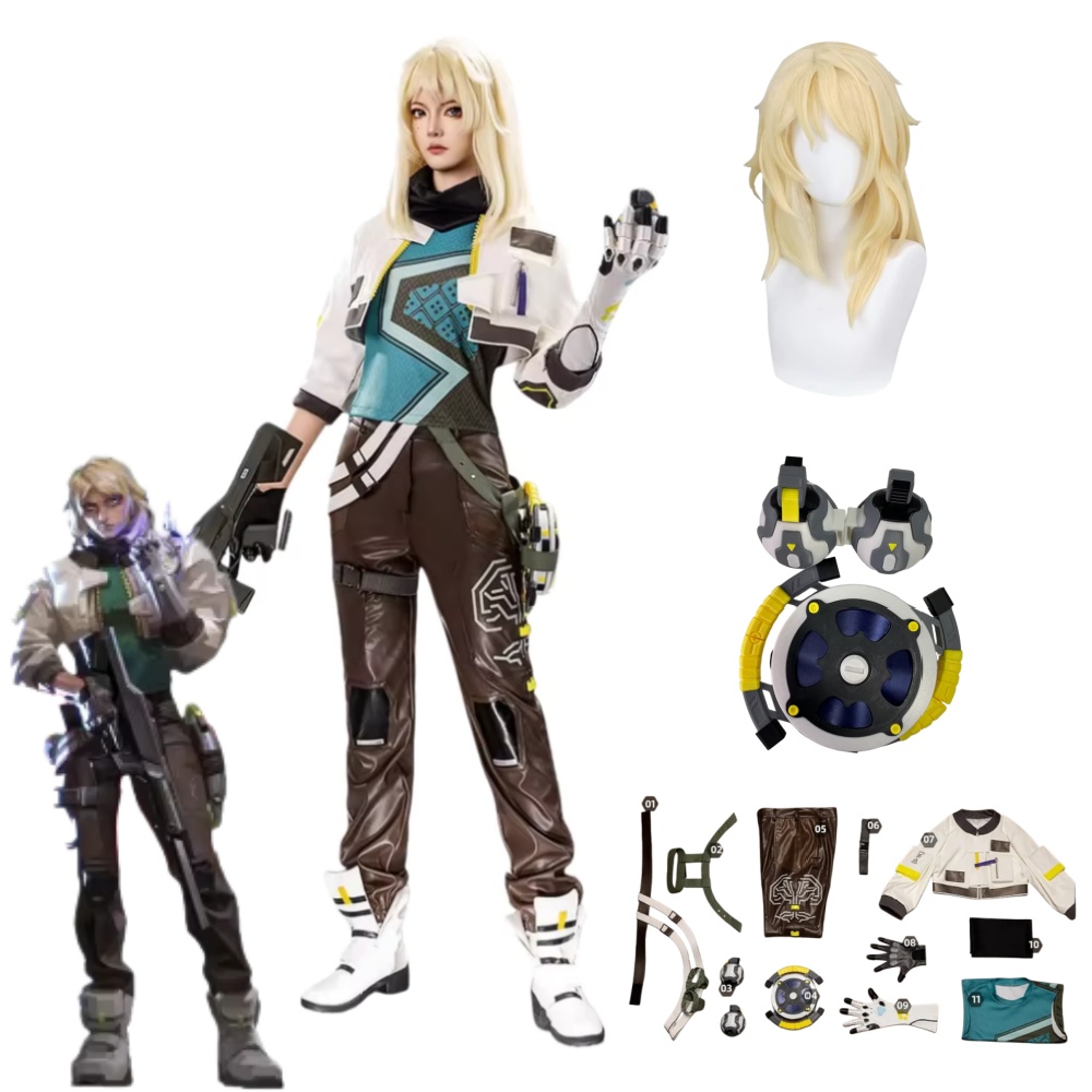 Deadlock Cosplay Costume Props - Party Games Carnival ulasan dan harga