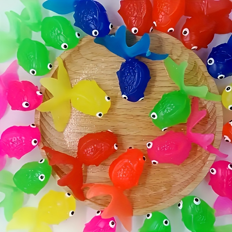 14Pcs Floating Goldfish Toys,  - Party Games Summer ulasan dan harga