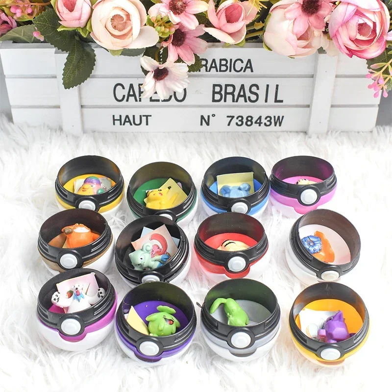 12Pcs Pokemon Figure Pokeball  - Party Games Birthday ulasan dan harga