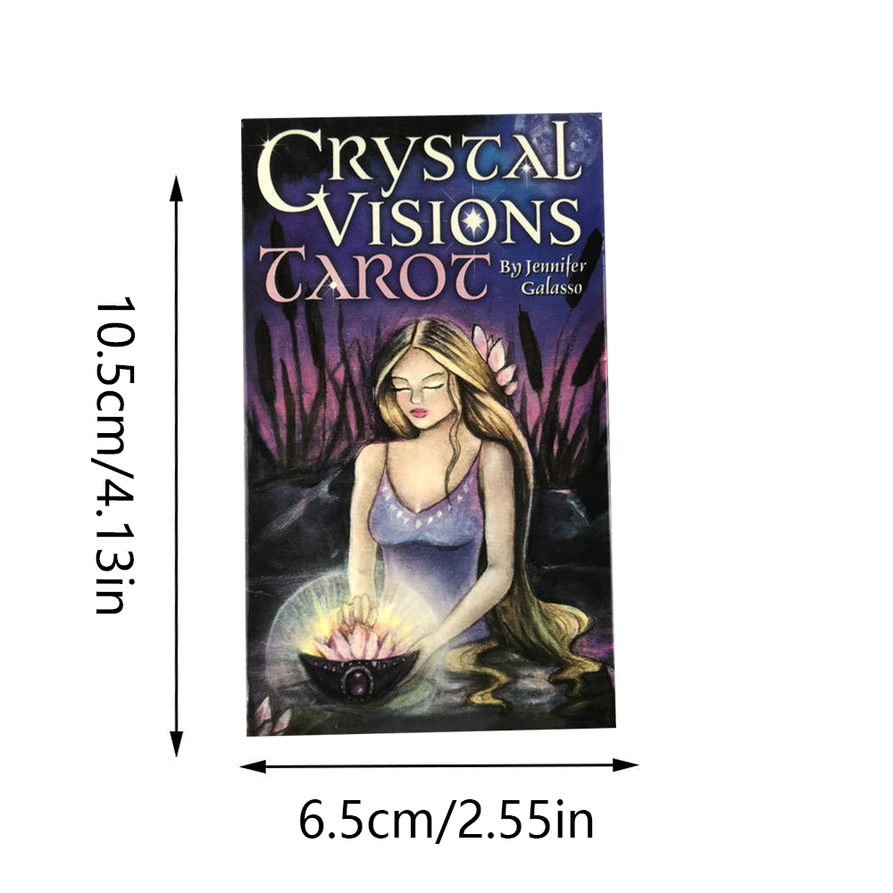 Crystal Vision Tarot Cards And - Party Games Entertainer ulasan dan harga