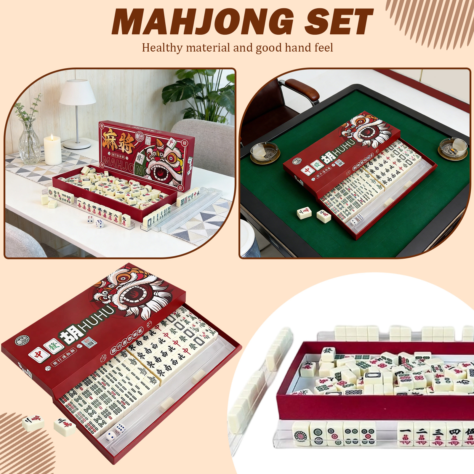 New Mahjong Table Games Portab - Party Games Classic ulasan dan harga