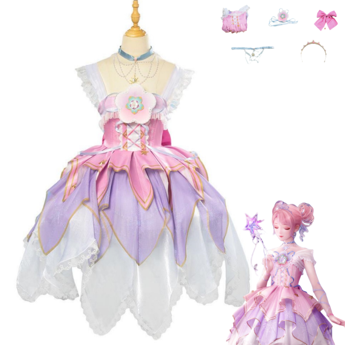 Anime Game Infinity Nikki Cosp - Party Games Birthday ulasan dan harga